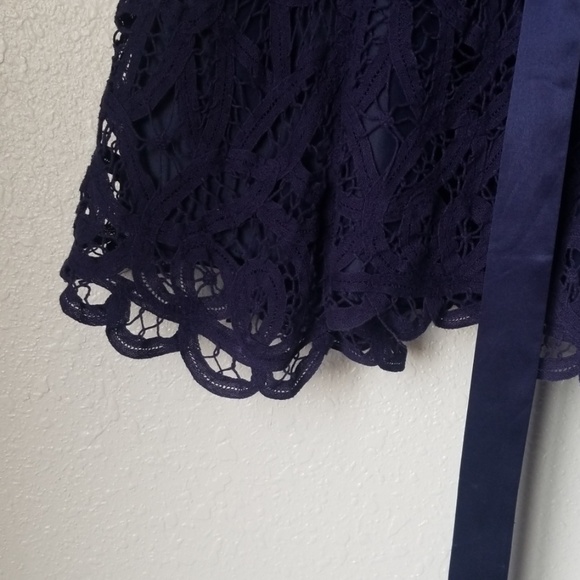 Betsey Johnson Crochet Wrap Dress - Picture 6 of 7